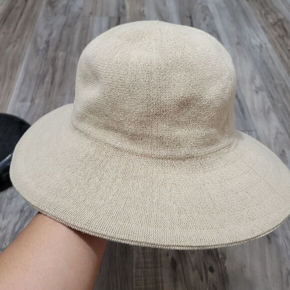Tan cute medium brim hat Floppy - Picture 9 of 11